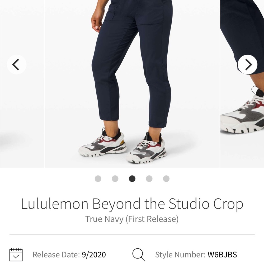 Lululemon beyond the studio Crop